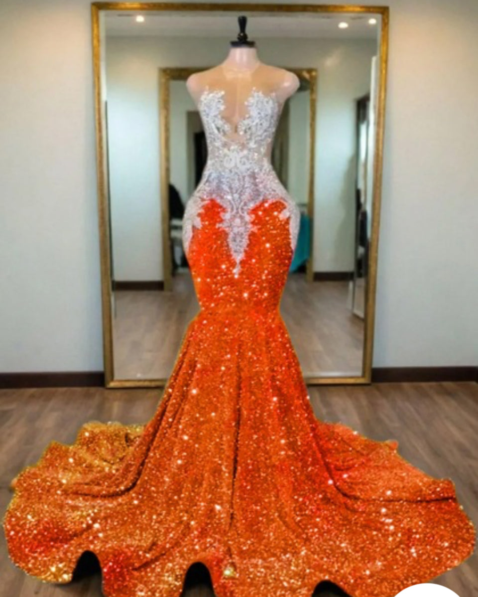 Custom gown