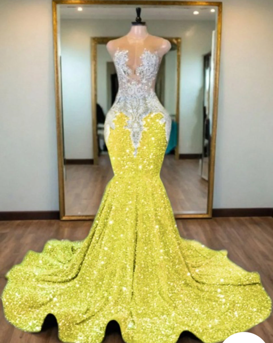 Custom gown